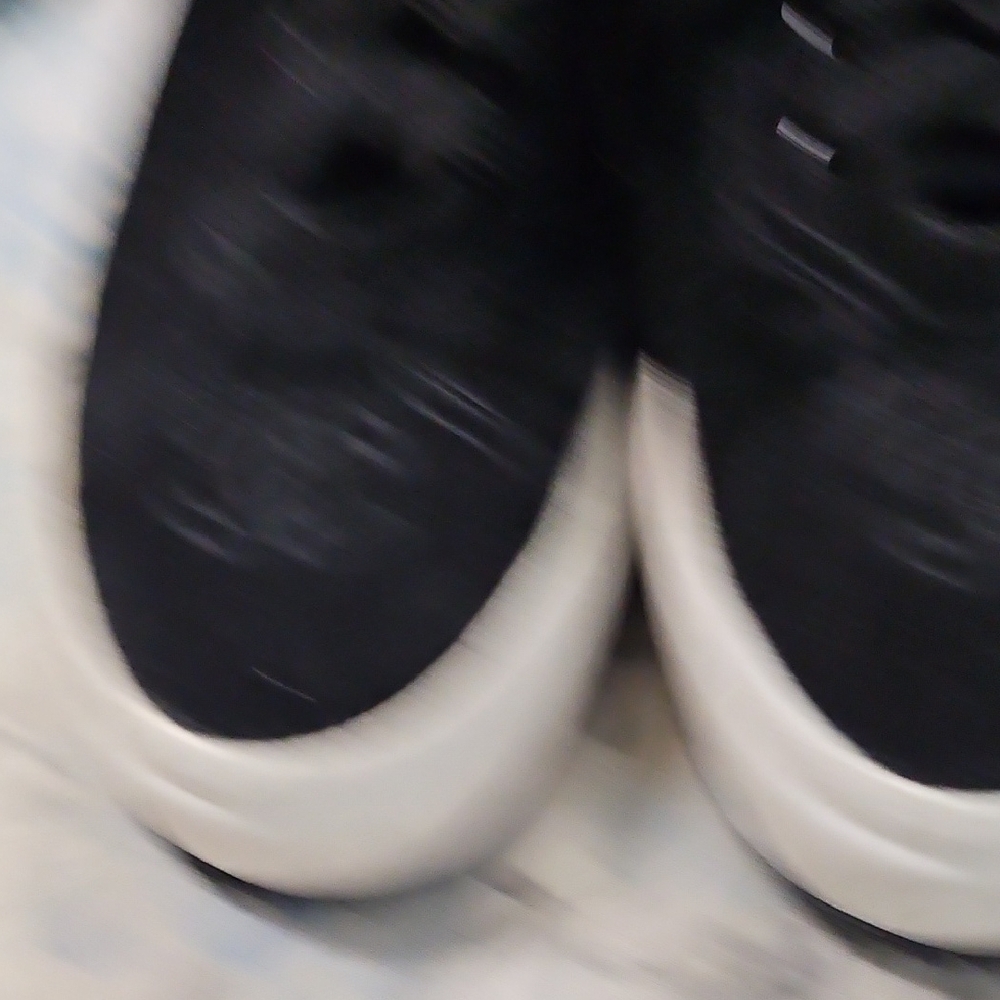 Chanel Black Suede Sneakers - Picture 5 of 9
